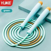 Yuke Speed Jump Rope With Lightweight Non-Slip Handles, Fast Smooth Rotation Skipping Rope For Fitness Training, Cardio Workout, Weight Loss And Home Exercise, Durable Adjustable Rope For Adults Gym Sports Equipment - Multicolor - View 13
