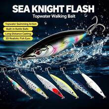 SeaKnight Long Casting Surface Walking Floating Pencil Lure, Freshwater And Saltwater Universal, For Bass, Pike, Trout, Amur Perch, Hard Bait With 3D Realistic Eyes - Multicolor - View 3