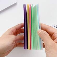 1pc Color Spiral Notebook, Simple Portable Student Journal Notebook, Student, Office Back-To-School Season - Multicolor - View 6