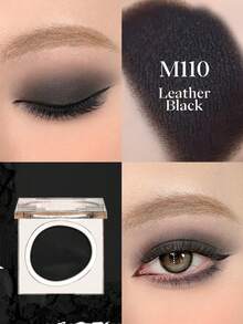 JOOCYEE EYESHADOW Eyeshadow Tunggal, Cocok Untuk Riasan Sehari-hari, Bisa Diberikan Sebagai Hadiah Untuk Pacar - M110 Leather Black - View 9