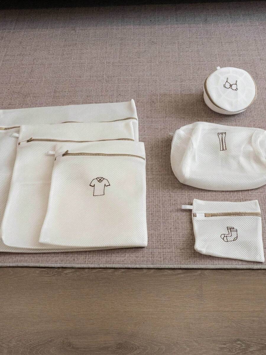 Haus Hana 1件装,洗衣袋洗衣机专用网袋洗毛衣衣服内衣超大网袋家用防变形,春季,简约,夏季上衣 - 米色 - 查看 1