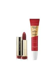 Max Factor 【組合套裝】Colour Elixir 唇膏 080 Chilli 4g + Miracle Pure 豐唇液 030 Sweet Cherry 12ml - 080 辣椒+030 甜櫻桃 - 查看 1