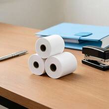 Industrial-Style Home Office Desk Paper Organizer - White - View 1