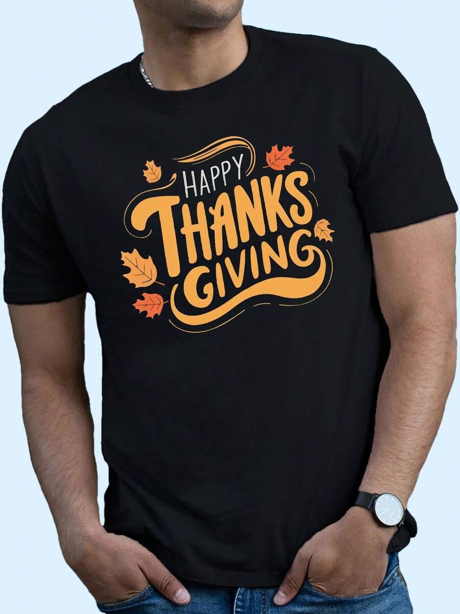 Men T-Shirts - Black - View 1