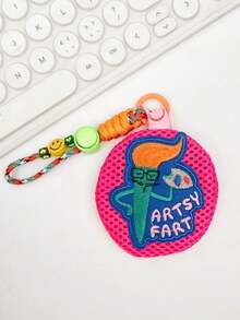 Summer Mesh Mosquito-Proof Baby Bag, Mosquito-Proof Storage Pouch, Cute Portable Hanging Ornament, Coin Purse, Keychain - Multicolor - View 10