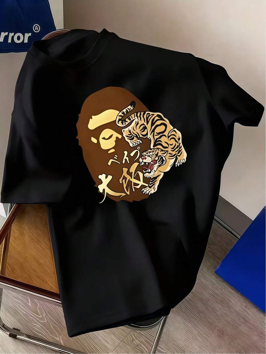 Women T-Shirts - 黑色 - 查看 1