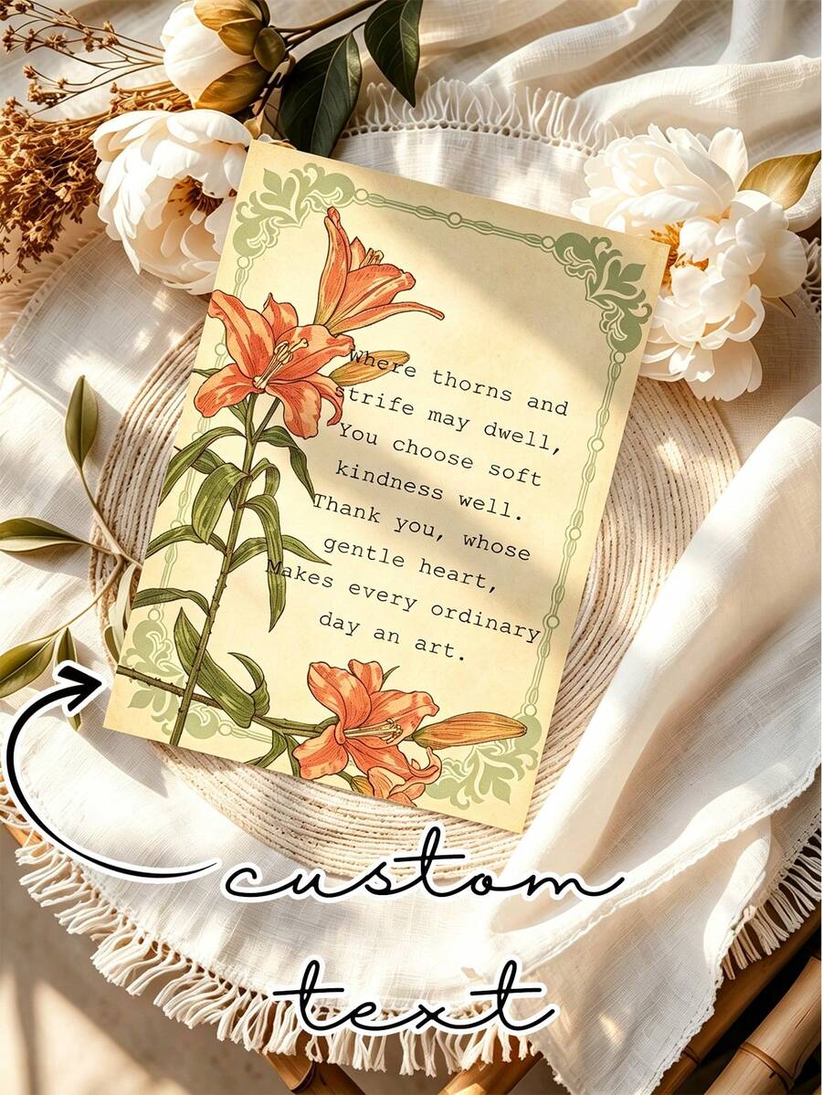 Customized Personalized Bridal Shower Invitation Cards With Custom Text, Inner Pages And Envelopes, Gift Cards And Thank You Cards, Suitable For Birthday, Wedding, Anniversary And All Holiday Parties - Customized Greeting Cards - View 1