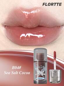 FLORTTE Twin Butterfly 系列護唇精華液 - B04# Sea Salt Cocoa - 查看 11