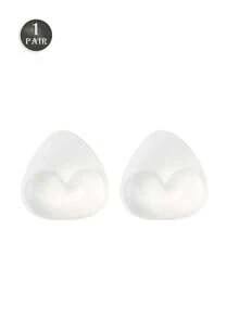 1 Pair Summer Waterproof Invisible Silicone Push-Up Breast Pads, Bikini Swimsuit Inserts, Essential For Beach Travel And Vacation - Transparent Style A-2pcs - View 6