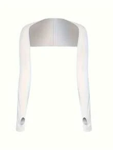 1pc Ice Silk Seamless Balaclava, Full Face UV Protection, Breathable & Comfortable, Adjustable Drawstring Neck Cover, Suitable For Motorcycle, Cycling, Fishing And Other Outdoor Activities, Women's Sun Protection Face Mask - Multicolor - View 17