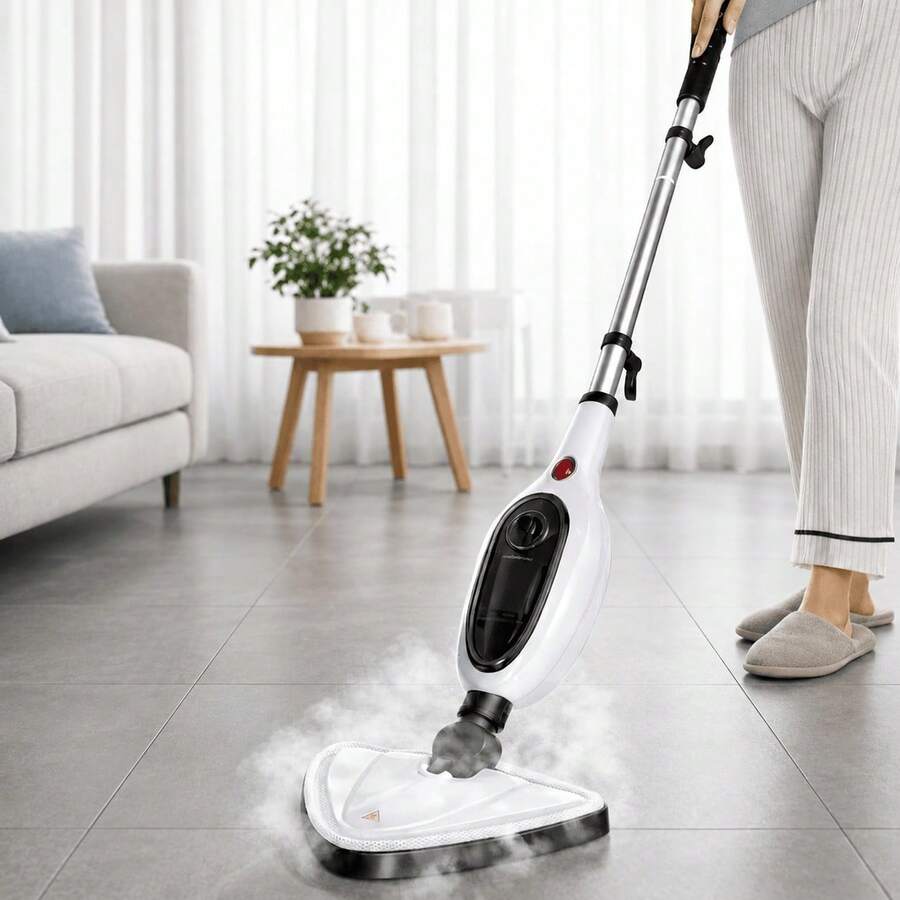 12-In-1 Steam Mop For Home Cleaning, Multifunctional Steam Cleaner With Detachable Accessories, Flexible Handle