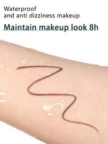 Little Ondine Eyeliner Gel Dua Kepala 02, Definisi & Penyebar, Bubuk Pengisi Bulu, Efek Micro-Blade, Formula Tidak Menyeret, Cocok untuk Mata Sipit, Kontrol untuk Pemula, Tahan Lama Saat Berolahraga, Pagi yang Sibuk, 0,06g/0,002oz - #01 - View 6