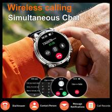 New Upgraded Fashion 1.7" AMOLED Sports Smartwatch, Compass & 1400mAh Large Battery, Wireless/Call Answering, Outdoor LED Flashlight Smartwatch, Message Notification, Pedometer, Compatible With Android And IOS - View 4