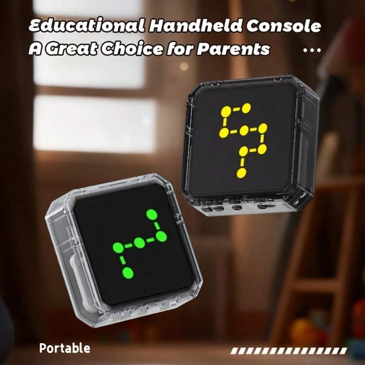 Electric Handheld Games Brains Teaser Toys, Educational Smart Toy, Portable Travel Game Road Trip Birthday Gifts - Multicolor - View 9