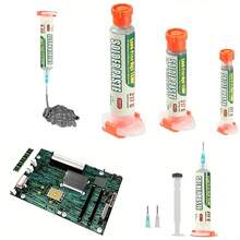 High Temperature (217°C) Injectable Solder Paste (Sn99% Ag0.3% Cu0.7%), With 2 Dispensing Tools And Plunger, Suitable For BGA/SMT Soldering. - Solder Paste - View 2