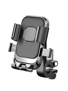 Shock-Absorbing Bicycle Phone Mount With Soft Grip Anti-Slip, Motorcycle Mount, Suitable For Outdoor Cycling, Ergonomic Bicycle Phone Holder, Can Secure Smartphone, Suitable For Daily Commute, Stable Road Bike/Mountain Bike/Scooter Phone Riding Accessory, Suitable For Motorcycle - Multicolor - View 13