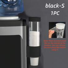 1pc Disposable Cup Holder Automatic Dispenser, No Drilling Required, Wall-Mounted, Desktop, Dust-Proof Paper Cup Rack, Water Dispenser, Home Water Dispenser, Large Capacity Dust-Proof Water Cup Storage Side Rack - Multicolor - View 11