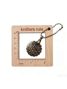 Knitting Gauge Ruler Travel Portable Ruler - Multi-Functional Hand Knitting Tool, Suitable For Knitting, Crochet, Sewing, Portable Gauge Ruler For Hand Knitting Crafts, Suitable For Making Sweaters, Scarves, Hats And Other Home Handmade Products, With Precise Knitting Density Measurement Function. Ideal Choice For Sewing And Knitting Enthusiasts, Amateurs And Professionals. - A - View 13