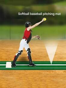 1 buah Matras Pukul Anti Selip Baseball Softball, Matras Pukul Baseball Portabel, Matras Latihan Softball, Halloween - MultiWarna - View 6