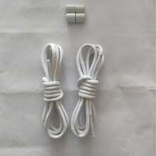 1 Pair Elastic Shoelaces With Capsule Buckle, Classic Style, Suitable For Sneakers And Athletic Shoes - View 14