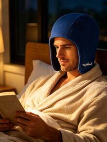 1 chiếc mũ len chần bông unisex mùa thu/đông có che tai, mũ beanie giữ ấm và chắn gió, phù hợp mặc hàng ngày, hoạt động ngoài trời, đạp xe - Nhiều màu - Xem 9