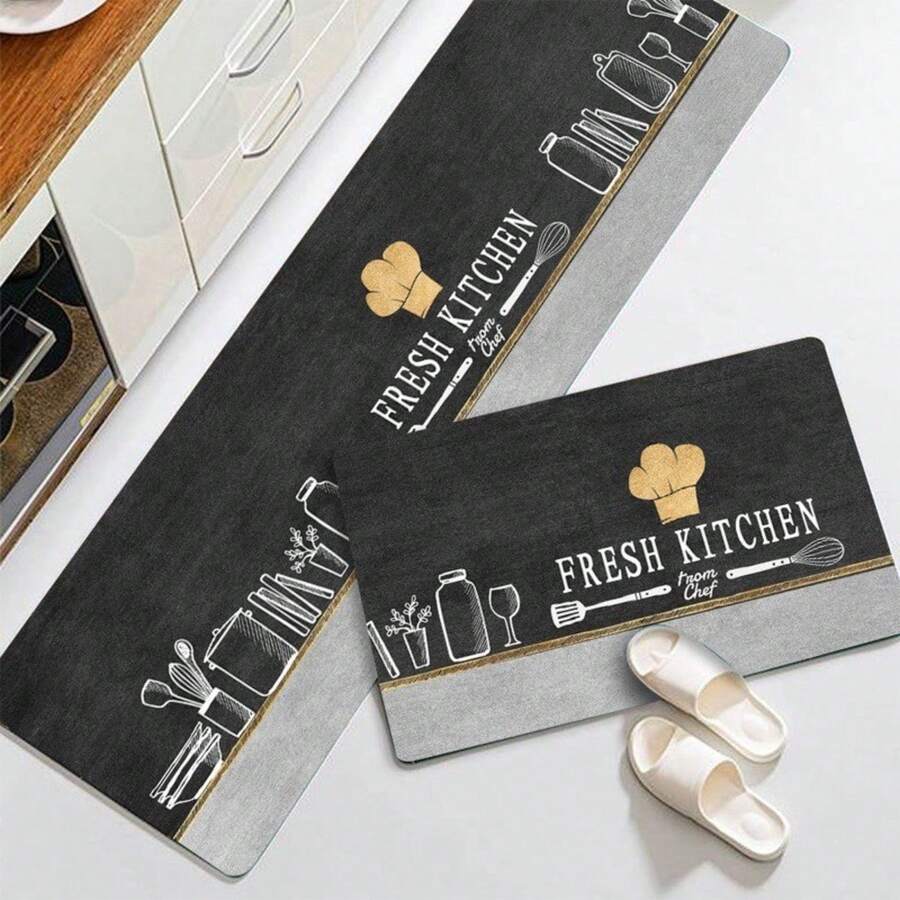Kitchen Mat & Kitchen Rug - Pastry Chef's Hat - View 1
