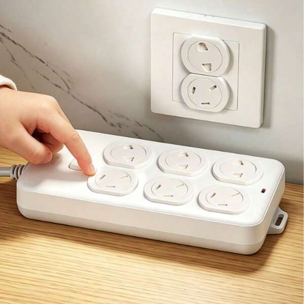 2/5/10Pcs Auto Rebound Lock Socket Safety Covers Baby Anti-Electric Shock Outlet Protector Flame Resistant Waterproof Childproof Plug Caps For Home Power Strip Wall Sockets