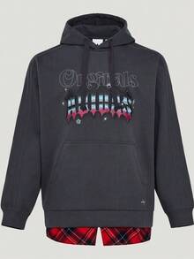 Adidas Originals Men's VDAY HDY U Knit Sweatshirt KT6373 - Dark Grey - View 1