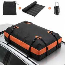 Waterproof Car Roof Cargo Bag 20 Cubic Feet Large Capacity Portable Roof Luggage Storage Organizer Universal Fit For Car SUV Truck Outdoor Travel Road Trip - 15cuft - View 8