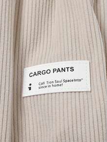 Women's Outdoor Casual Corduroy Long Pants, Fashionable Versatile Sports - Apricot - View 9