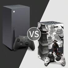 Ink Wash Samurai Black Dragon Style Vinyl Skin For Xbox Series X Console + Controller Full Body Wrap, Waterproof, Scratch-Resistant, Dust-Proof, Removable Without Residue - View 9