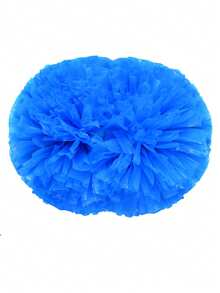 Cheerleading Double-Headed Pom Poms With Baton Handle Encryption Matte Flower Ball Cheer Pomoms For Adults Girls Boys Cheerleader Hand Flower Pom Pom For Dance Gymnastics Competitions Performances Activity Team Spirit Sports Dance Cheer Stuff - Multicolor - View 13