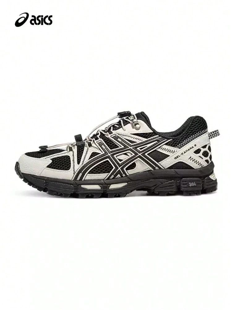 ASICS Gel-Kahana 8 FL Comfortable Versatile Fabric & Synthetic Leather Running Shoes Unisex 1203B031-001 - 1203B031-001 - View 1