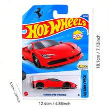 Hot Wheels 1:64 Scale C4982 Alloy Car, Batch 26M, Creative Pocket Model Car Toy Gift, Also Suitable As Desktop Decoration - Multicolor - View 12