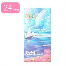 Pensil Warna Qili Macaron Morandi, Pensil Gambar Seni Berkualitas Tinggi Profesional, Mudah Digunakan dan Warna Cerah - Set - View 16