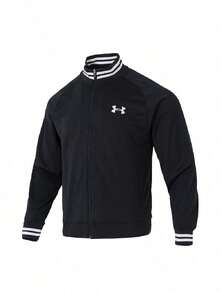 Under Armour Bộ đồ thể thao nam nữ APAC EF Track Suit-BLK Mẫu mới hè 2026 Áo khoác cổ đứng quần dài bo gấu bộ 2 món 1389369-001 - màu đen - Xem 3