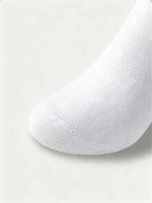 1/3/6 Pairs Women's Casual Knitted Socks, Elastic Mid-Calf Socks, Spring/Autumn Style, Pilates Socks, Yoga Socks - Multicolor - View 7
