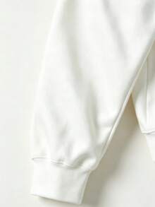 Women's If Crabby Please Return To The Beach Salty Graphic Long Sleeve Tops ,Ouble-Sided Print Oversized Casual Fall Outfit For Women White Sweatshirt - 白色2 - 查看 3