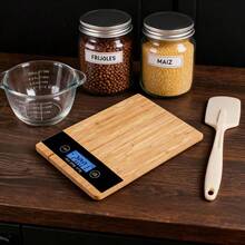 Minimalist Unisex Electronic Scale For Home Countertops - Khaki - View 4