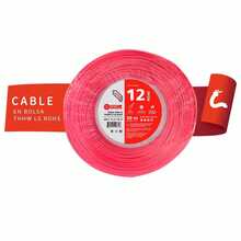 IUSA GROUP Cable Thhw-Ls Rohs Calibre 12 awg rojo 50M - Rojo - Ver 5