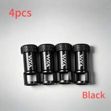 VXM 2/4/8/10/ Pcs Aluminum Alloy Presta Valve Caps, Bicycle Tubeless Tire Valve Caps, Anti-Oxidation Bicycle Valve Dust Caps - Multicolor - View 22