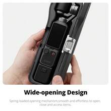 Ambitful Hard Shell Storage Carrying Case Compatible With D JI Osmo Pocket 4 Camera, Anti-Scratch Shockproof Water Resistant Protective Travel Case For Camera & Small Accessories - View 10