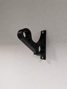 Rak Helm Motor Gantung Dinding, Gantungan Helm Desain Berongga Gaya Balap, Rak Penyimpanan Helm Tahan Gores yang Kokoh, Gantungan Multifungsi untuk Jaket, Sarung Tangan, dan Kunci, Rak Penyimpanan untuk Pintu Masuk Garasi, Cocok untuk Pengendara Motor dan Sepeda - A - View 8