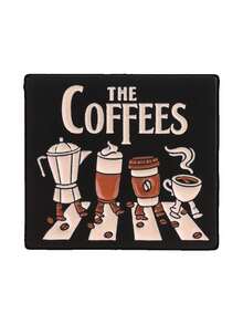 THE COFFEES 卡通行走咖啡壺琺瑯別針復古咖啡胸針咖啡愛好者裝飾徽章 - 彩色 - 查看 10