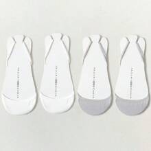 4雙女款低筒隱形船襪，防滑薄款夏季短襪（無紙卡） - 彩色 - 查看 15
