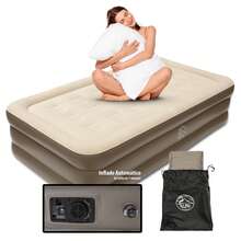Pallpall Single Inflatable Mattress Electric Air Pump - Creamy White - View 6