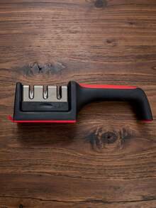 Section Quick Knife Sharpener, Multi-Function Handheld Non-Slip Knife Sharpener, Detachable And Washable, Portable Kitchen Tool (Knife Not Included) - Multicolor - View 11