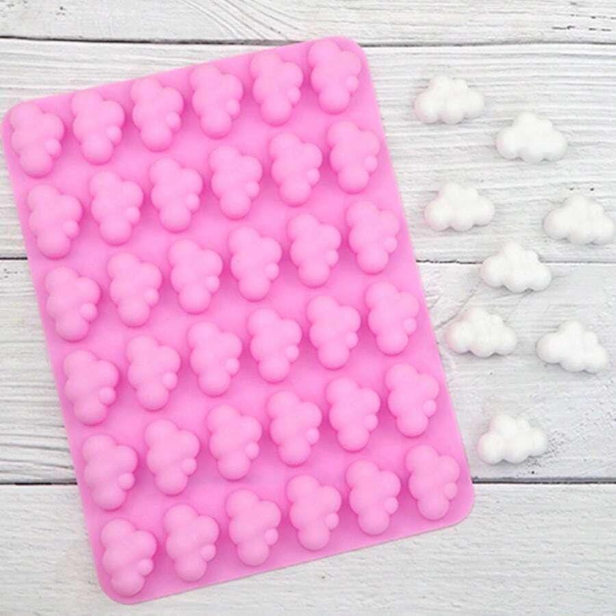 Tapete de horneado antiadherente multifuncional & molde DIY, perfecto para hacer postres creativos, molde de silicona para hornear, platos caseros deliciosos, patrón en relieve, fácil desmolde - Multicolor - Ver 1