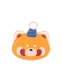 1pc Cartoon Creative Cute Animal Brooch, Soft Adorable Tiger Lion Bear Alloy Pin, Backpack Jacket Decoration - Multicolor - View 17