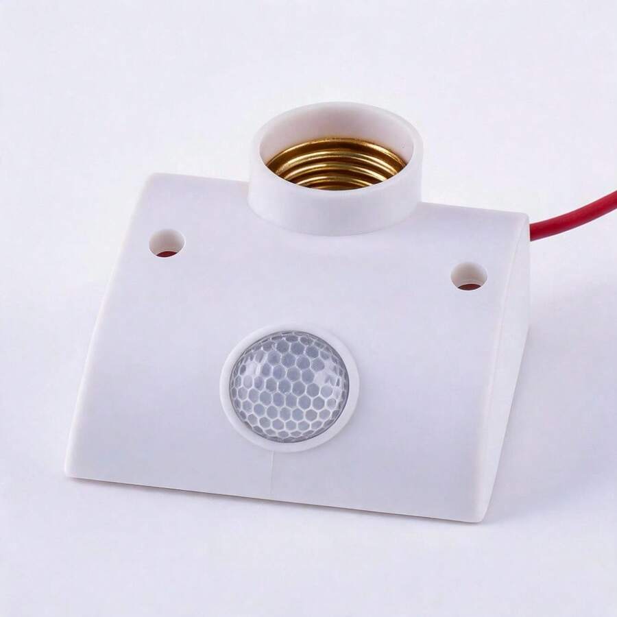 Practical Unisex Screw-In Lamp Holders For Home And Commercial Use - White - View 1